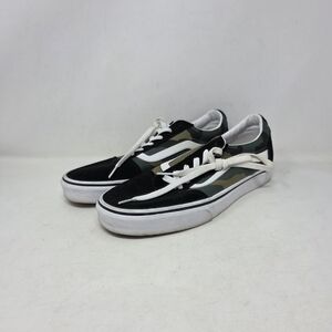Vans Camo Black and Green Casual Shoes Women's Size 10